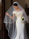 Off shoulder Wedding Dress, Simple bridal dress, Mermaid Wedding Dress