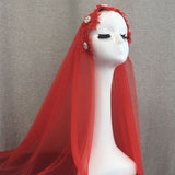 Hat veil, Lace and Diamond veil, Bridal Wedding Accessories, Women's Soft veil