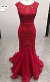 Noble bridal gown,Heavy hammer bead,luxurious mermail evening gown