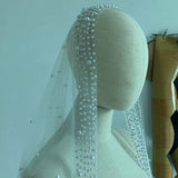 sweet, pearl veil, bride wedding/photo, bridal white veil